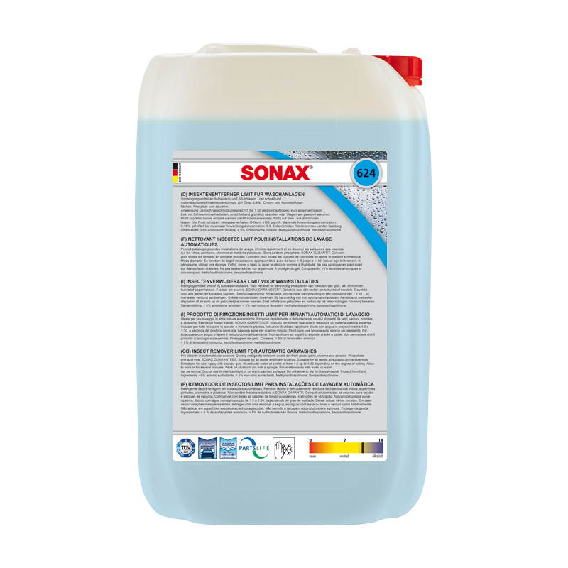SONAX Preparat do usuwania owadów 25l do mycia wstępnego
